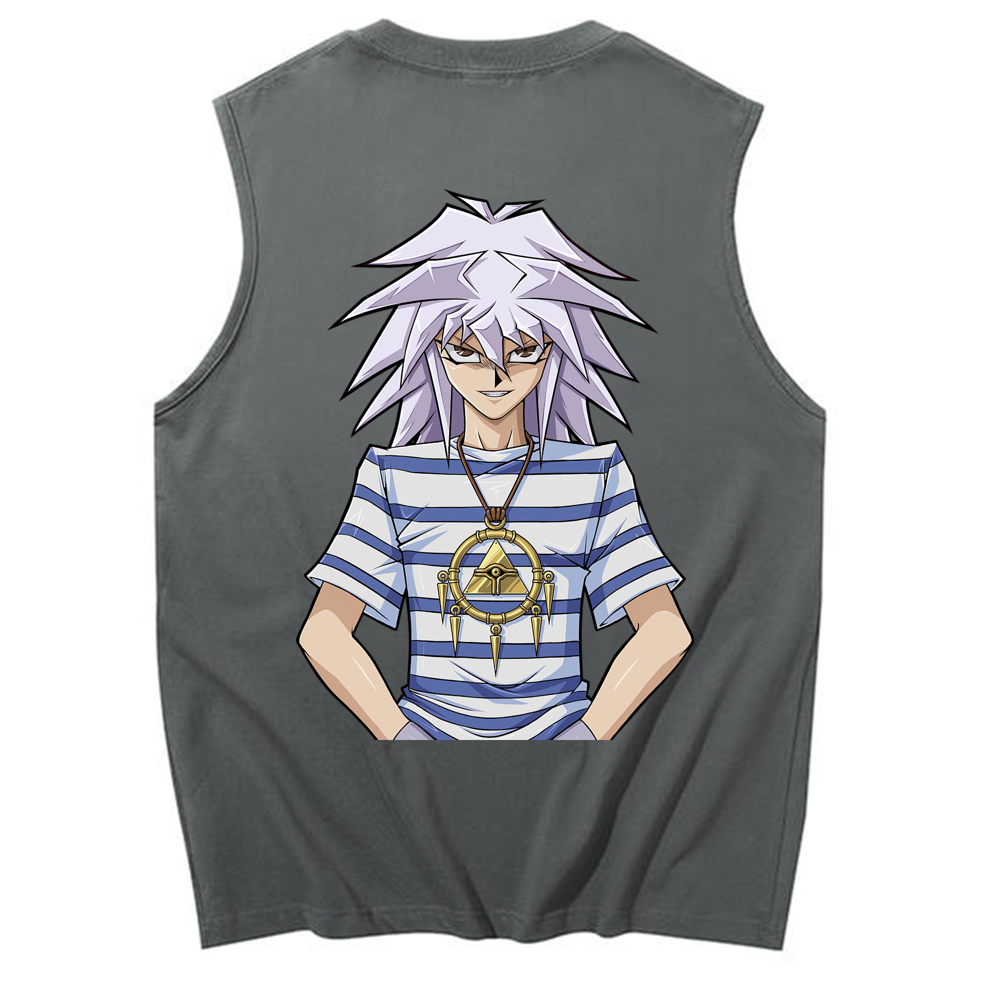 （画像用） 遊☆戯☆王 Yu-Gi-Oh! コットン100％タンクトップ（背面プリント）